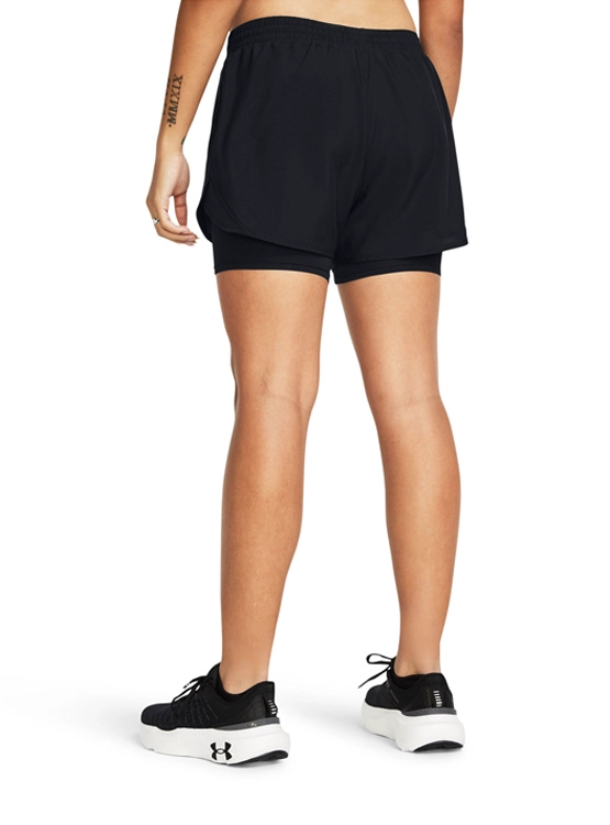 SHORT MUJER UNDER ARMOUR FLY-BY 2 EN 1 - 2