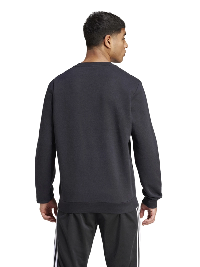 POLERÓN HOMBRE ADIDAS GV5295 NEGRO MANGA LARGO FEELCOZY ESSENTIALS FLEECE - 3