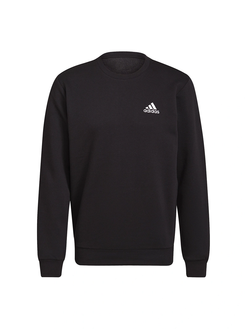 POLERÓN HOMBRE ADIDAS GV5295 NEGRO MANGA LARGO FEELCOZY ESSENTIALS FLEECE - 7