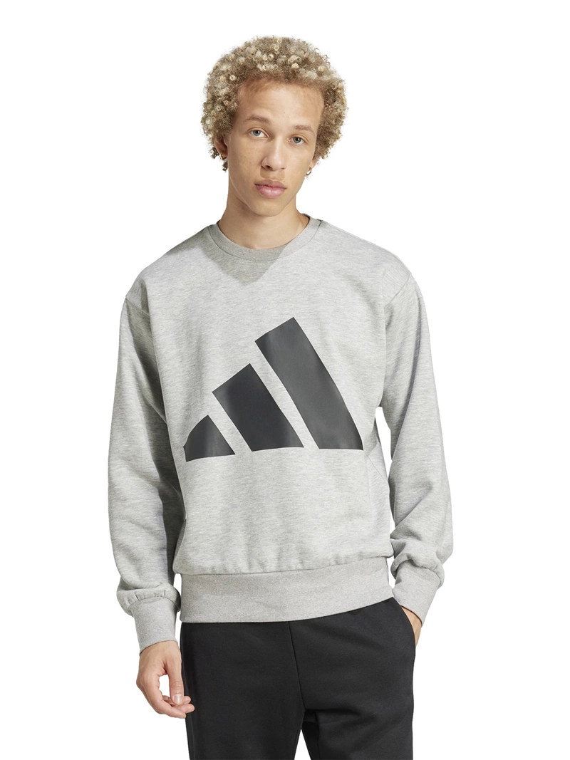 POLERÓN HOMBRE ADIDAS IN6148 GRIS MANGA LARGA ESSENTIALS - 1