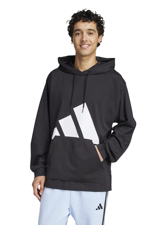 POLERÓN CON CAPUCHA HOMBRE ADIDAS ESSENTIALS LOGO GRANDE - 1