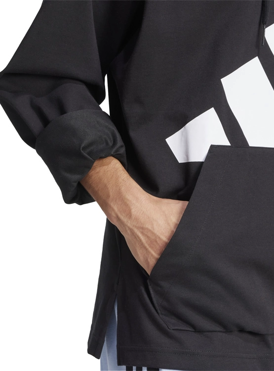 POLERÓN CON CAPUCHA HOMBRE ADIDAS ESSENTIALS LOGO GRANDE - 5