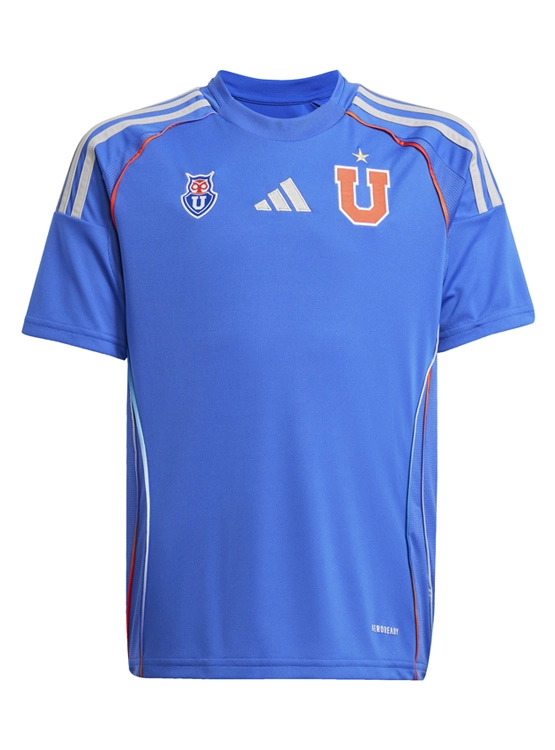 CAMISETA INFANTIL ADIDAS UNIVERSIDAD DE CHILE LOCAL 2025 - 7
