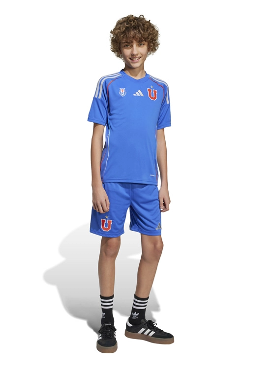 CAMISETA INFANTIL ADIDAS UNIVERSIDAD DE CHILE LOCAL 2025 - 9