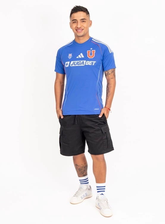 CAMISETA HOMBRE ADIDAS UNIVERSIDAD DE CHILE LOCAL 2025 - 3