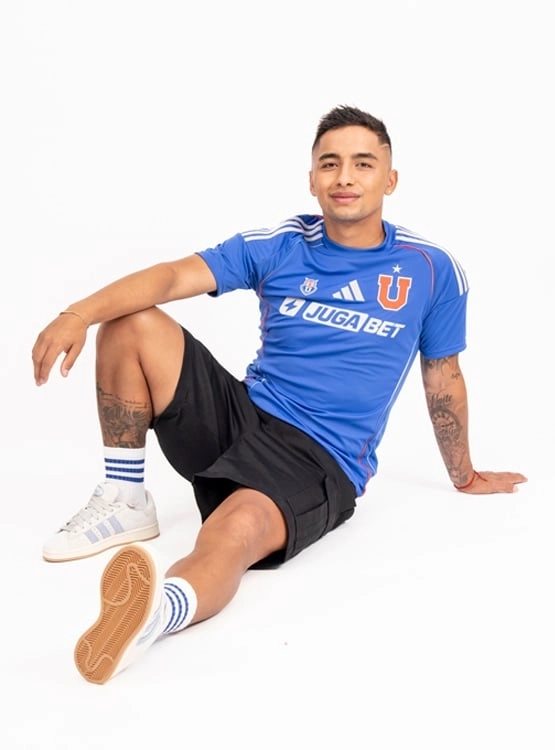 CAMISETA HOMBRE ADIDAS UNIVERSIDAD DE CHILE LOCAL 2025 - 4
