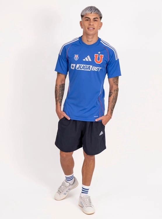 CAMISETA HOMBRE ADIDAS UNIVERSIDAD DE CHILE LOCAL 2025 - 5