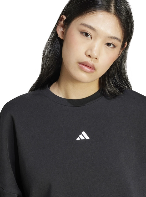 POLERÓN MANGA LARGA MUJER ADIDAS ESSENTIALS LOGO PEQUEÑO - 4