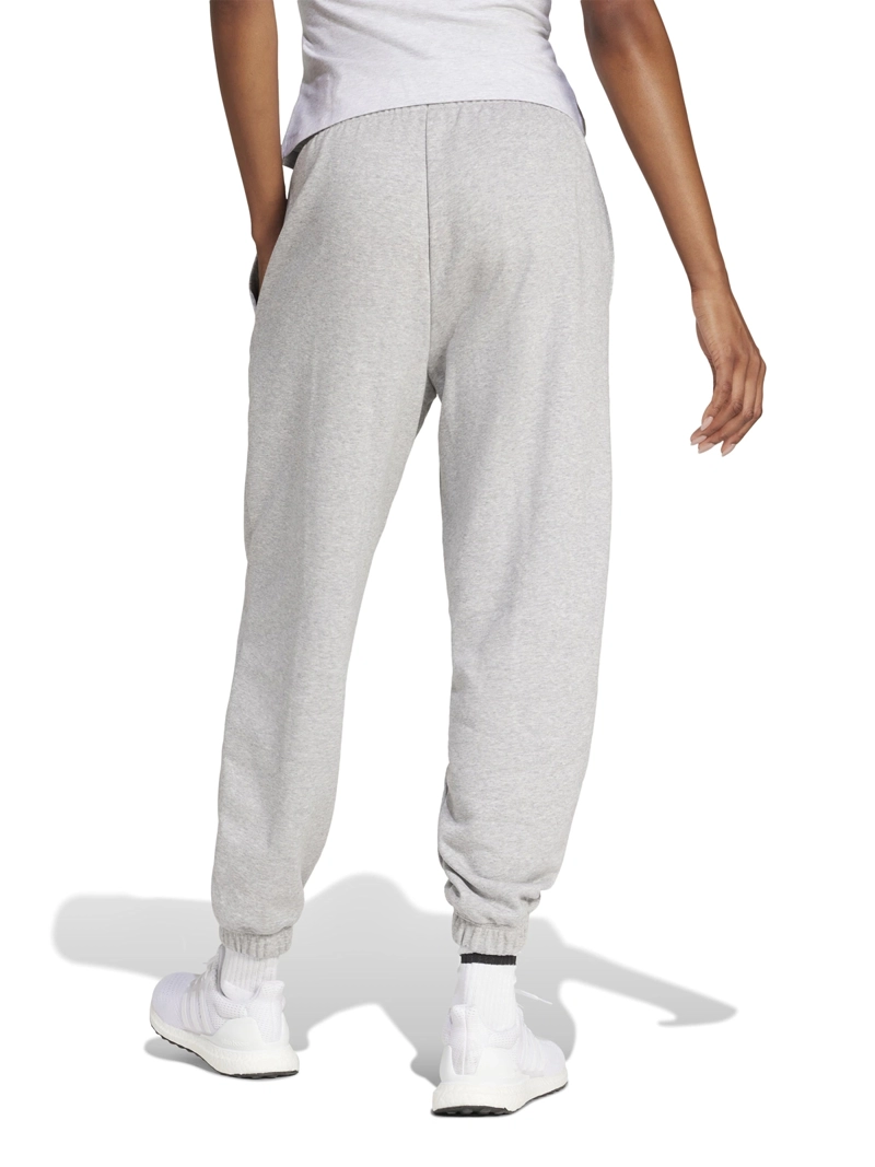 PANTALÓN DE BUZO MUJER ADIDAS JC5953 GRIS NIKE ESSENTIALS LINEAR FELPA FRANCESA PUÑOS AJUSTADOS - 2