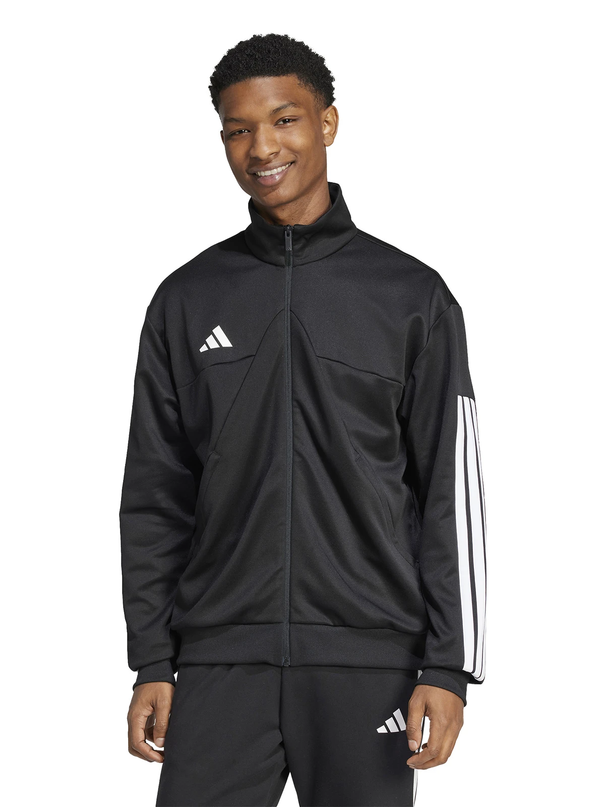 POLERÓN HOMBRE ADIDAS JC9406 NEGRO TIRO - 1