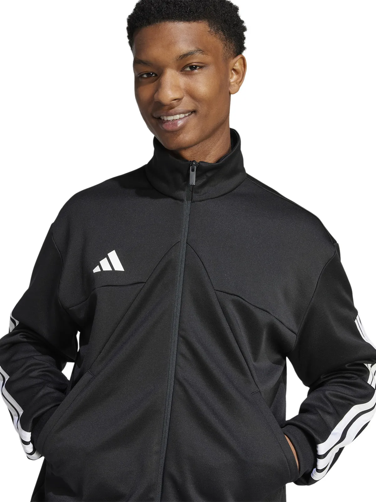 POLERÓN HOMBRE ADIDAS JC9406 NEGRO TIRO - 3