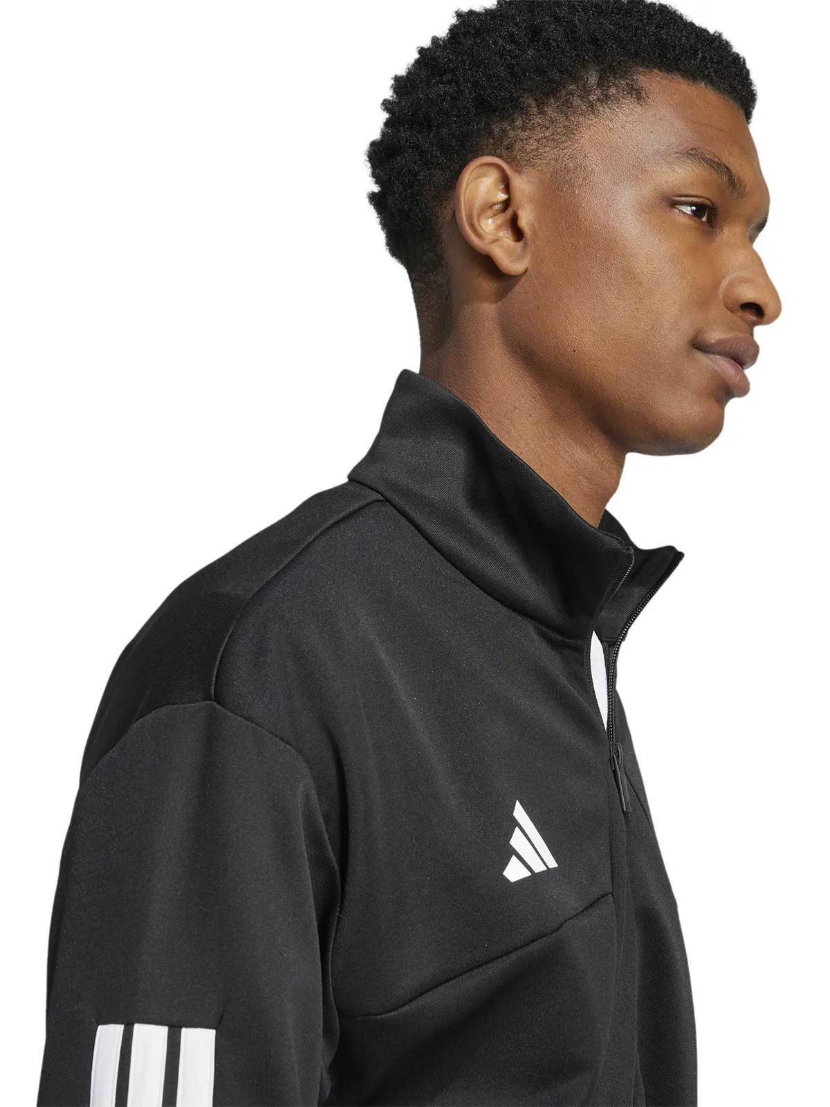 POLERÓN HOMBRE ADIDAS JC9406 NEGRO TIRO - 4