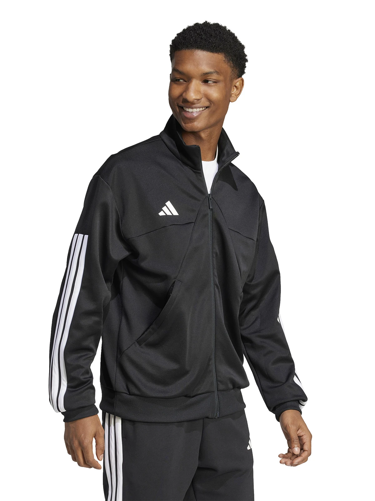 POLERÓN HOMBRE ADIDAS JC9406 NEGRO TIRO - 5