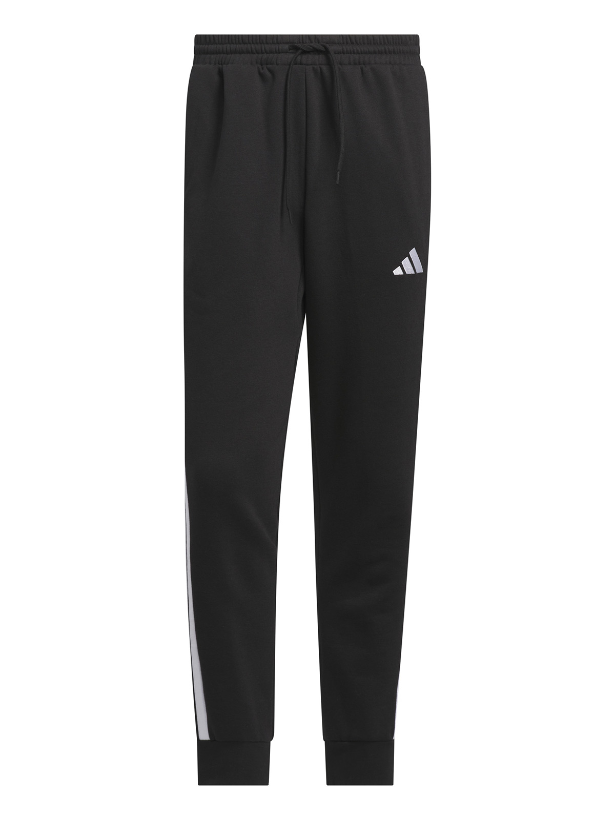 PANTALÓN DE BUZO HOMBRE ADIDAS JD1861 NEGRO ESSENTIALS FLEECE 3 TIRAS - 6