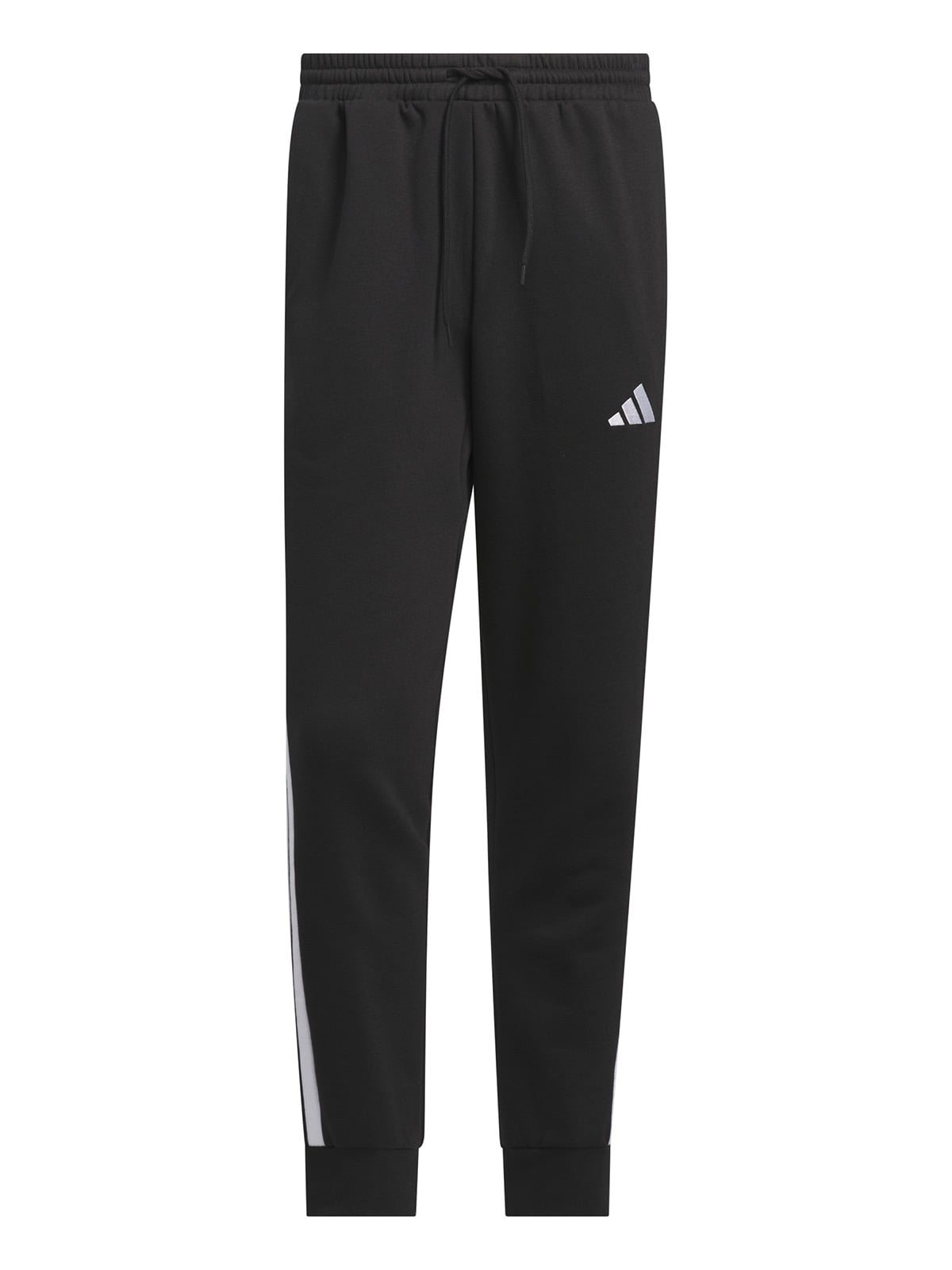 PANTALÓN DE BUZO HOMBRE ADIDAS JD1861 NEGRO ESSENTIALS FLEECE 3 TIRAS - 6