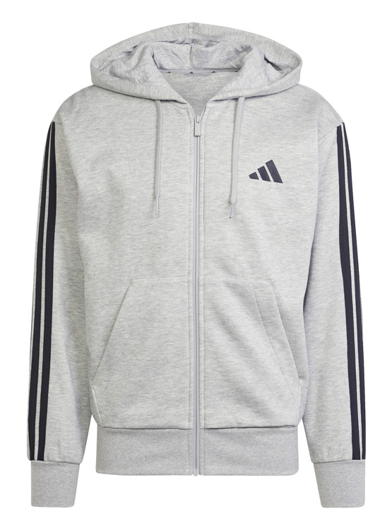 POLERÓN CON CAPUCHA HOMBRE ADIDAS ESSENTIALS 3 BANDAS - 6