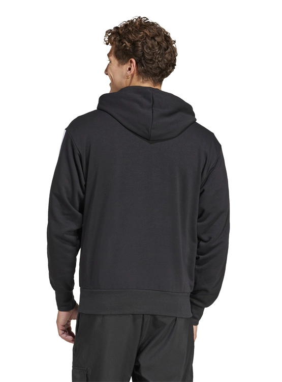 POLERÓN CON CAPUCHA HOMBRE ADIDAS ESSENTIALS 3 TIRAS - 2