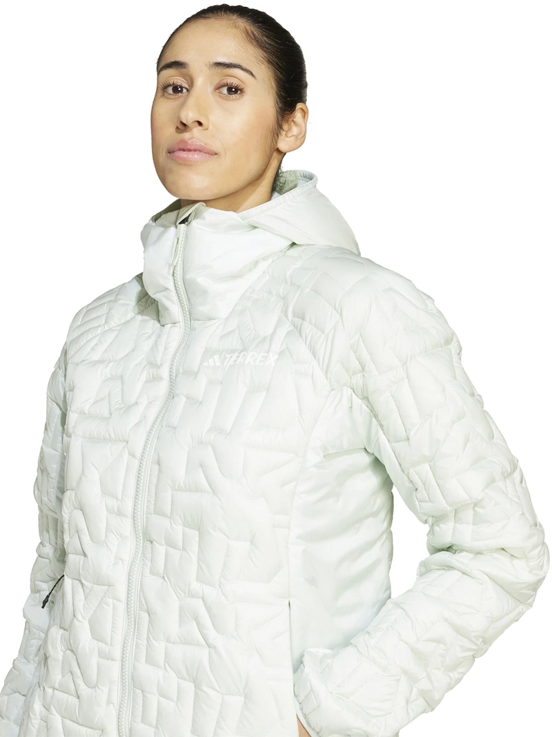 CHAQUETA MUJER ADIDAS JD8405 VERDE IMPERMEABLE TERREX XPERIOR PRIMALOFT LOOSE FILL - 3