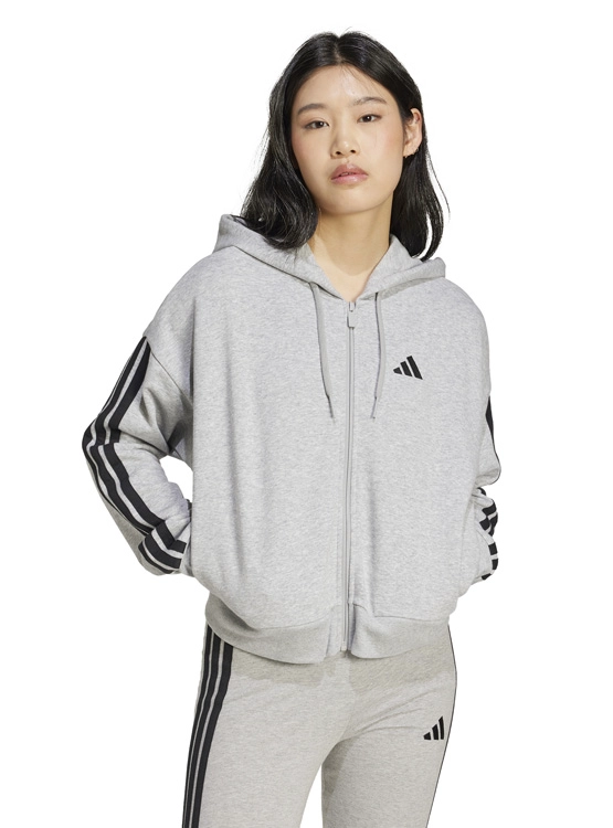 POLERÓN MANGA LARGA MUJER ADIDAS CROP ESSENTIALS 3 BANDAS - 1