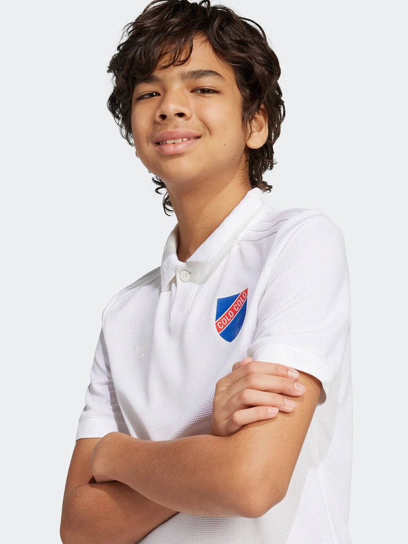 CAMISETA NIÑO ADIDAS JE4291 BLANCO INFANTIL COLO COLO 100 AÑOS - 5
