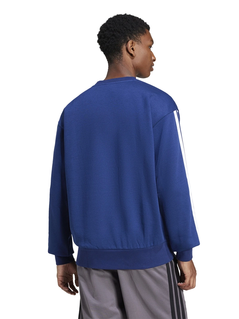 POLERÓN HOMBRE ADIDAS JE6307 AZUL MANGA LARGA FEELCOZY ESSENTIALS FLEECE - 3