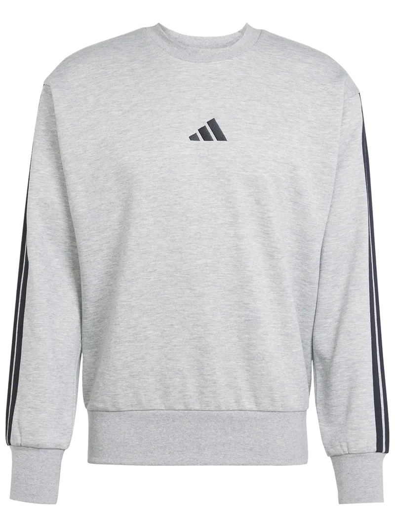 POLERÓN HOMBRE ADIDAS JE6308 GRIS MANGA LARGA FEELCOZY ESSENTIALS FLEECE - 6