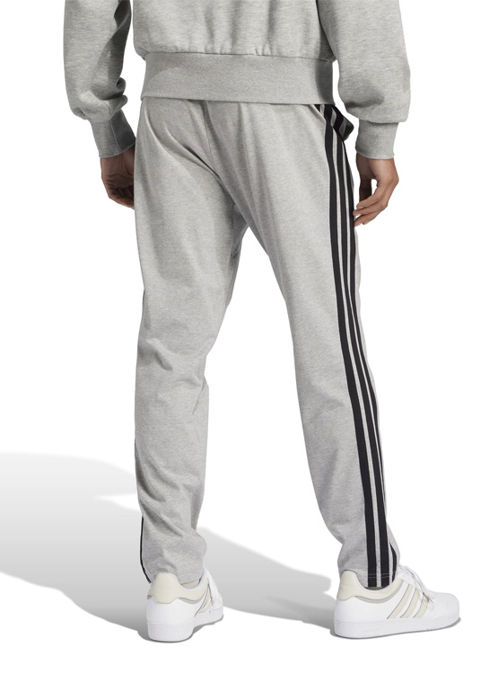 PANTALÓN DE BUZO HOMBRE ADIDAS JE6428 GRIS ESSENTIALS 3 BANDAS SINGLE JERSEY - 3