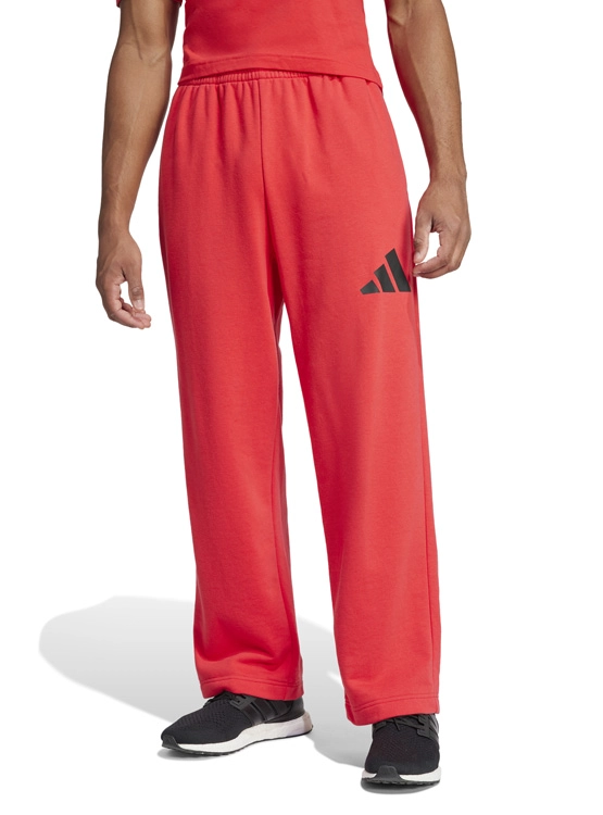PANTALÓN DE BUZO HOMBRE ADIDAS ESSENTIALS 3 BANDAS LOGO PIERNA ANCHA - 1
