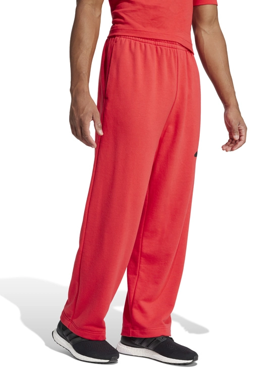 PANTALÓN DE BUZO HOMBRE ADIDAS ESSENTIALS 3 BANDAS LOGO PIERNA ANCHA - 3