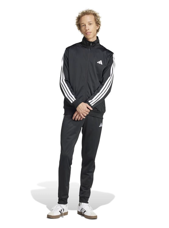 CONJUNTO HOMBRE ADIDAS SPORTSWEAR BASIC 3 BANDAS TRICOT - 1