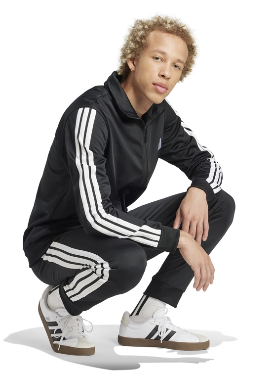 CONJUNTO HOMBRE ADIDAS SPORTSWEAR BASIC 3 BANDAS TRICOT - 3
