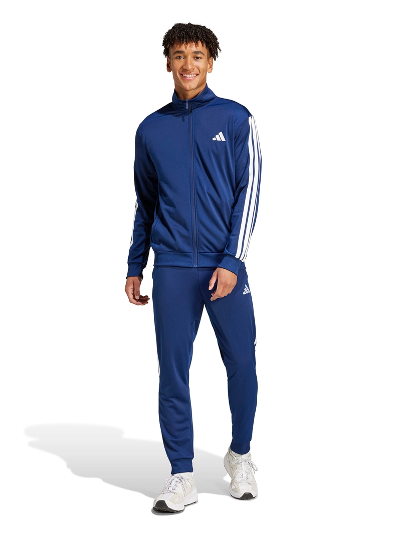 CONJUNTO DE BUZO HOMBRE ADIDAS SPORTSWEAR BASIC 3 BANDAS - 1