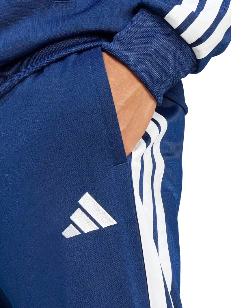 CONJUNTO DE BUZO HOMBRE ADIDAS SPORTSWEAR BASIC 3 BANDAS - 4