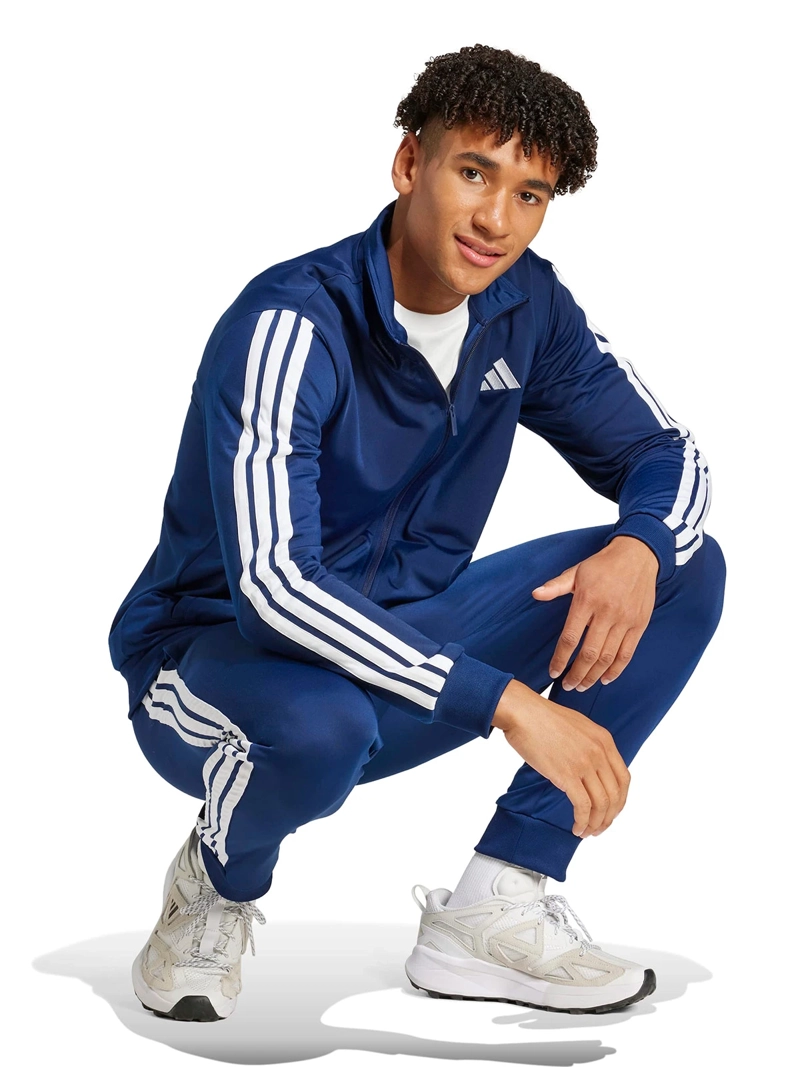 CONJUNTO DE BUZO HOMBRE ADIDAS SPORTSWEAR BASIC 3 BANDAS - 5