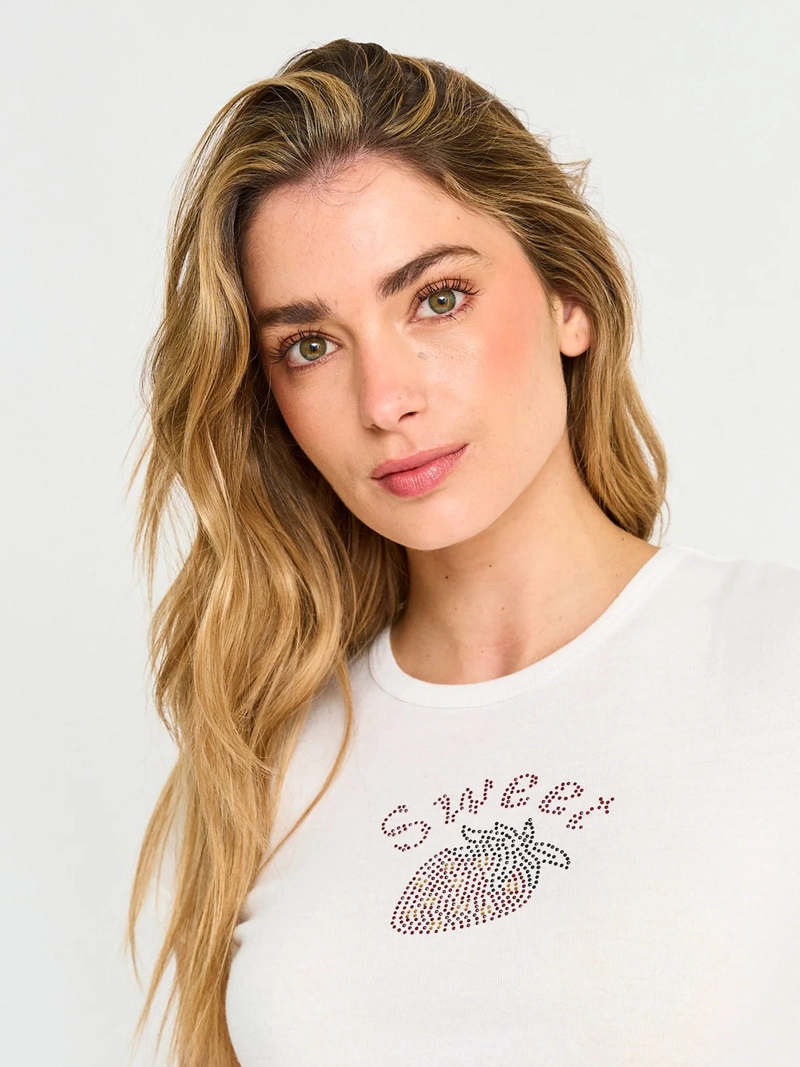 POLERA MUJER INDEX MARGA CORTA ALGODÓN - 3