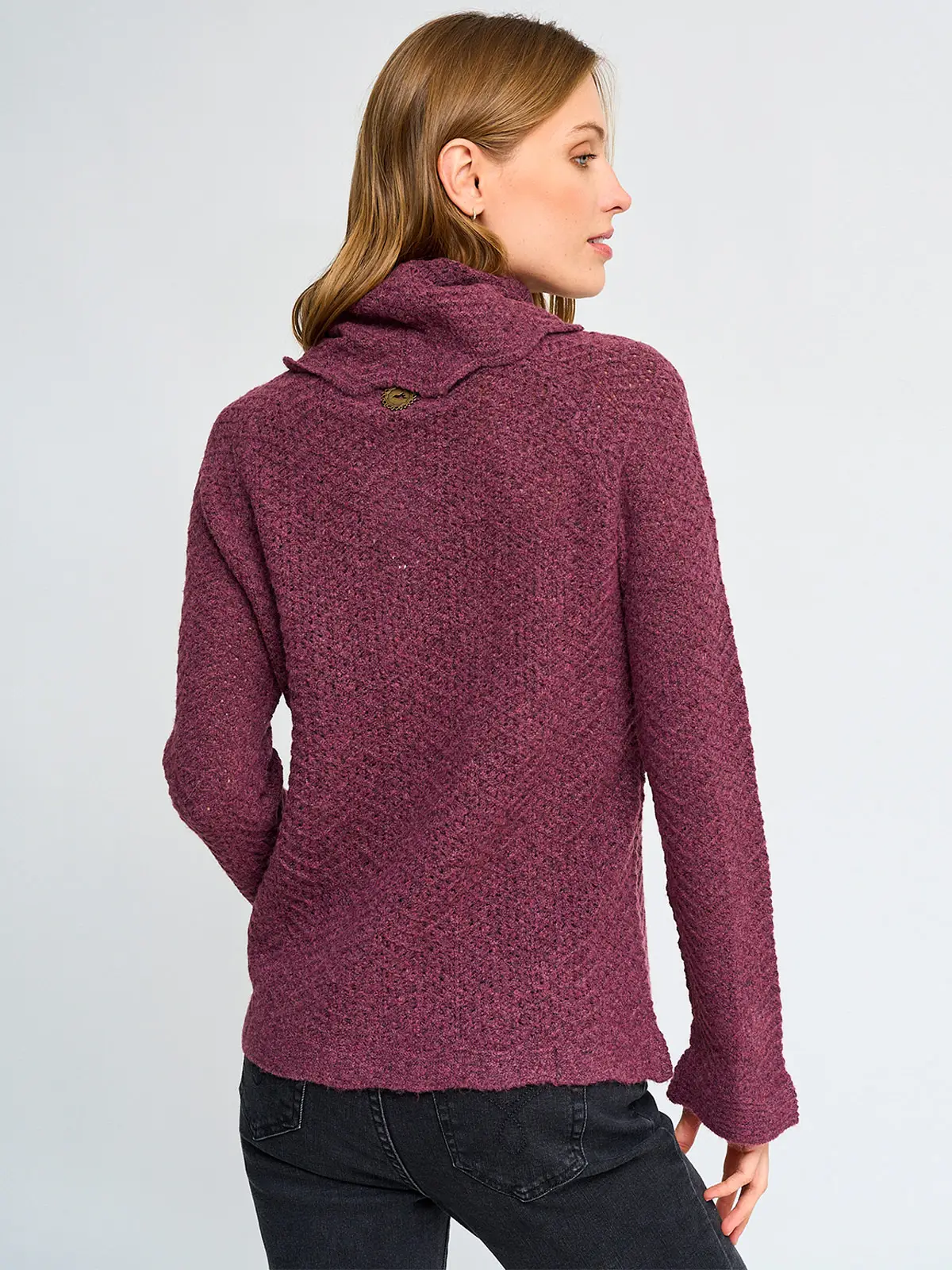 SWEATER MUJER TATIENNE BEATLE CALADO - 2