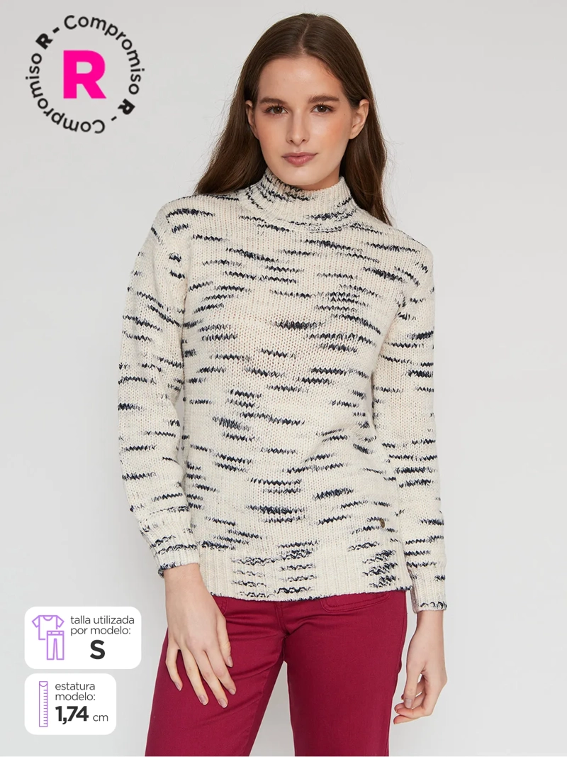 SWEATER MUJER REGATTA CUELLO ALTO - 1