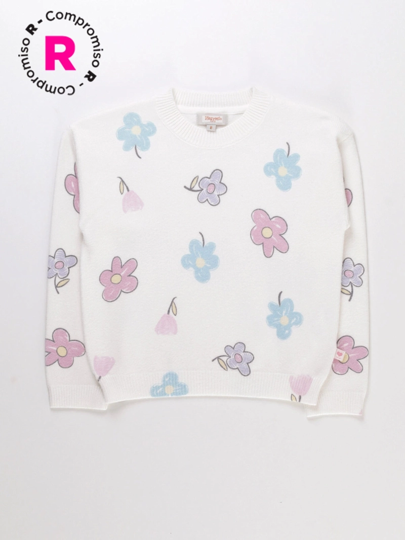 SWEATER NIÑA HARVEST ESTAMPADO - 1