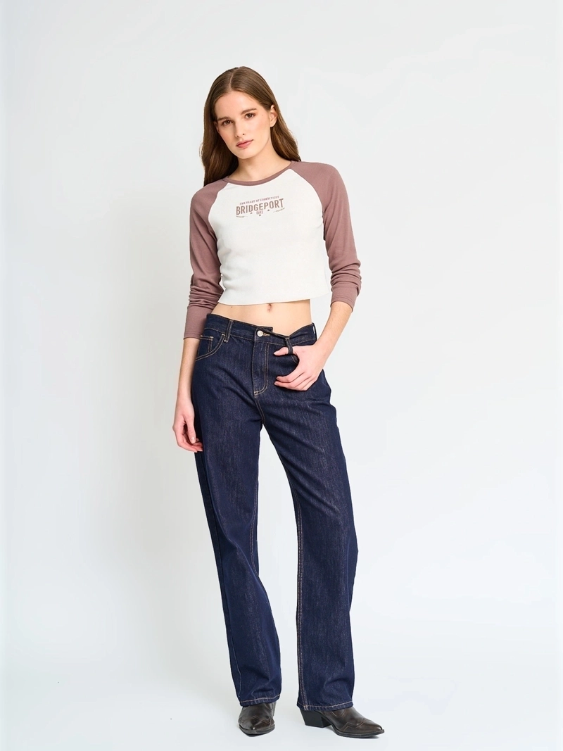 POLERA MANGA LARGA ALGODÓN MUJER INDEX BÁSICA - 4
