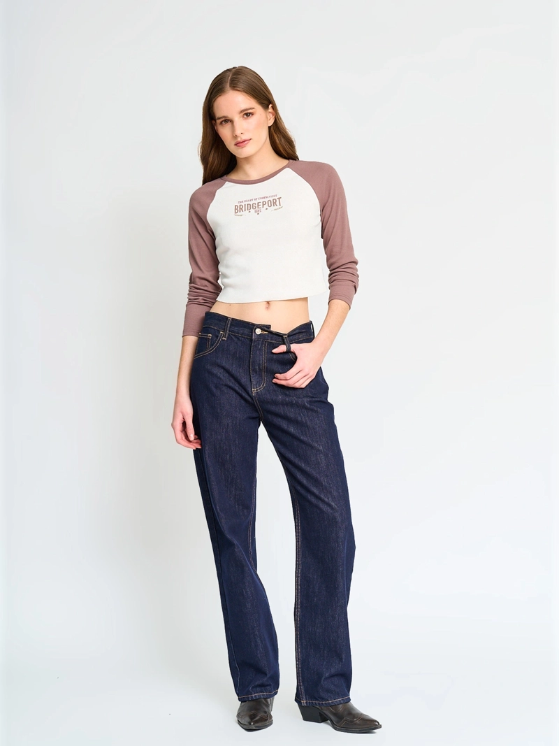 POLERA MANGA LARGA ALGODÓN MUJER INDEX BÁSICA - 4