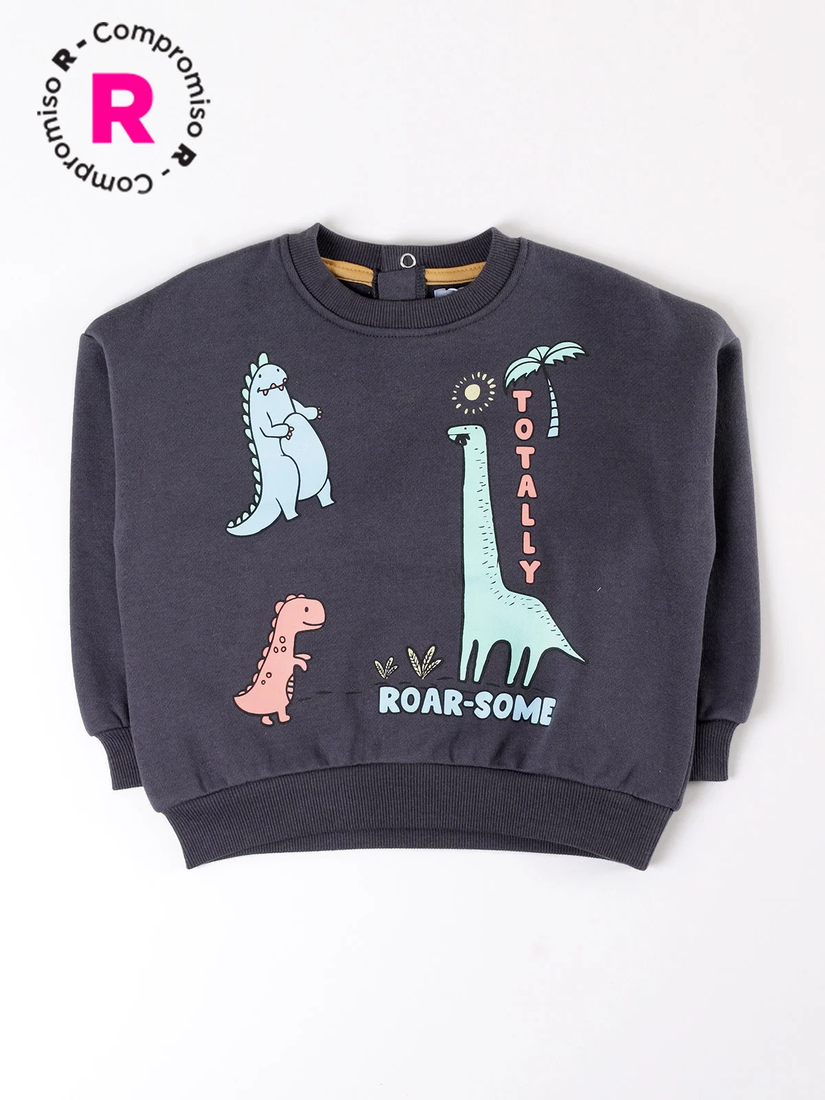 POLERÓN NIÑO BABY HARVEST ESTAMPADO CENTRAL