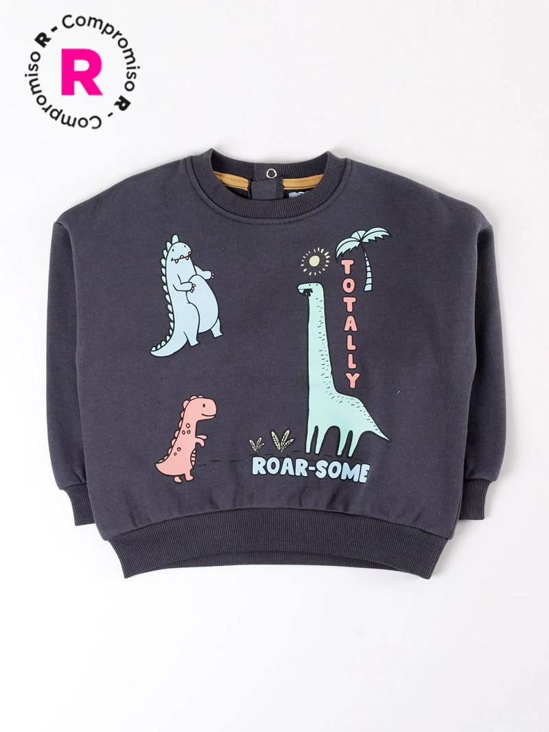 POLERÓN NIÑO BABY HARVEST ESTAMPADO CENTRAL - 1