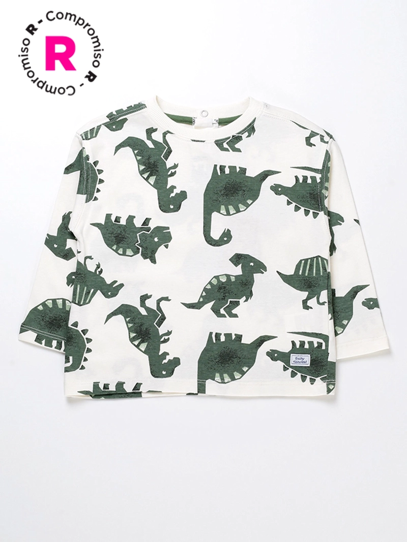 POLERA MANGA LARGA ALGODÓN NIÑO BABY HARVEST ESTAMPADA - 1