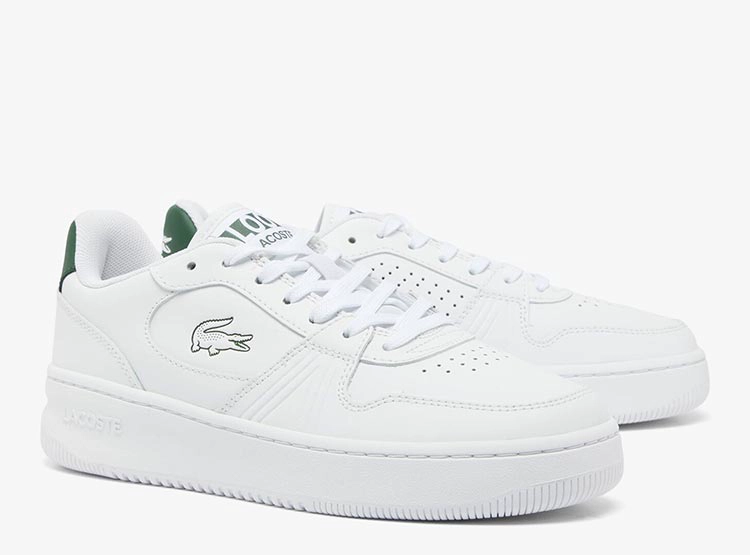 ZAPATILLAS MUJER LACOSTE URBANAS BLANCO L001 SET CUERO - 2