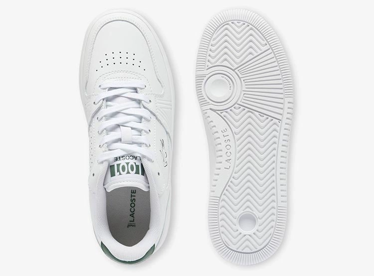 ZAPATILLAS MUJER LACOSTE URBANAS BLANCO L001 SET CUERO - 4
