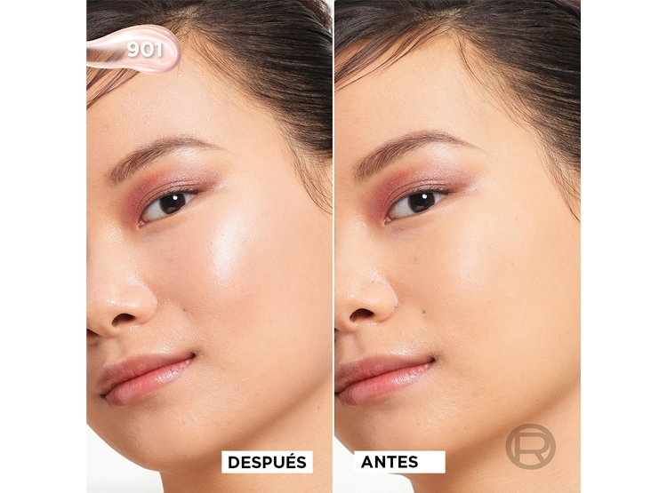 BASE DE MAQUILLAJE LOREAL 40 ML LUMI GLOTION ALL IN 1 FAIR GLOW - 4