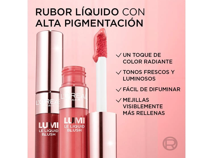 RUBOR LÍQUIDO LOREAL LUMI LE BLUSH 10 ML - 4