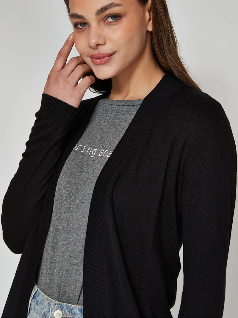 SWEATER MUJER MARQUIS TIPO CAPA ENVOLVENTE - 3