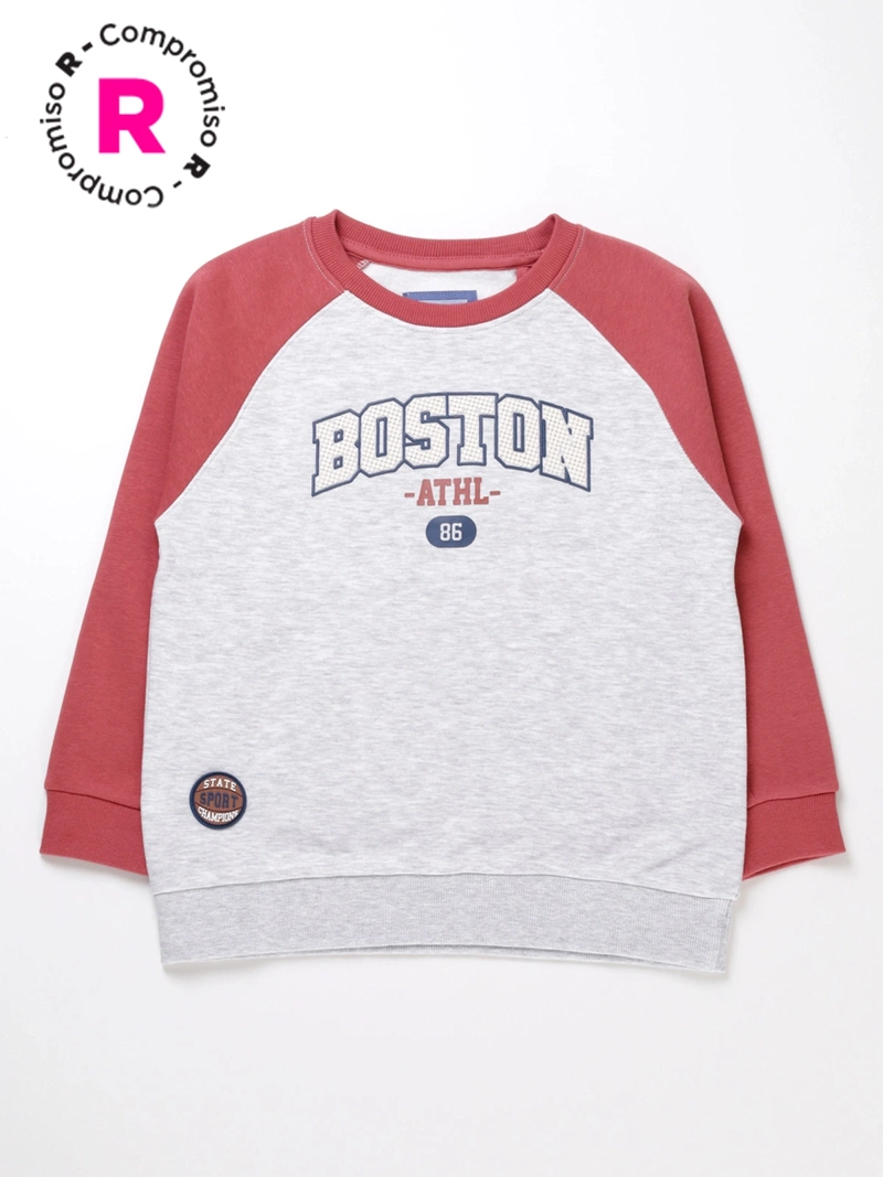 POLERÓN NIÑO HARVES RAGLAN - 1