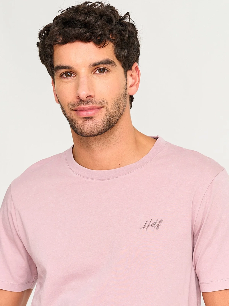 POLERA HOMBRE HALF MANGA CORTA ALGODÓN PRINT - 3